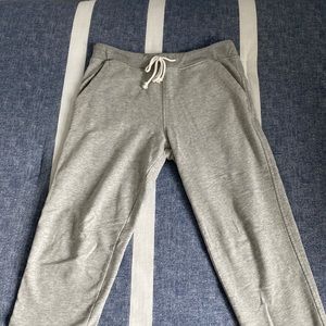 J. Crew Slim Sweatpants in Heather Grey
